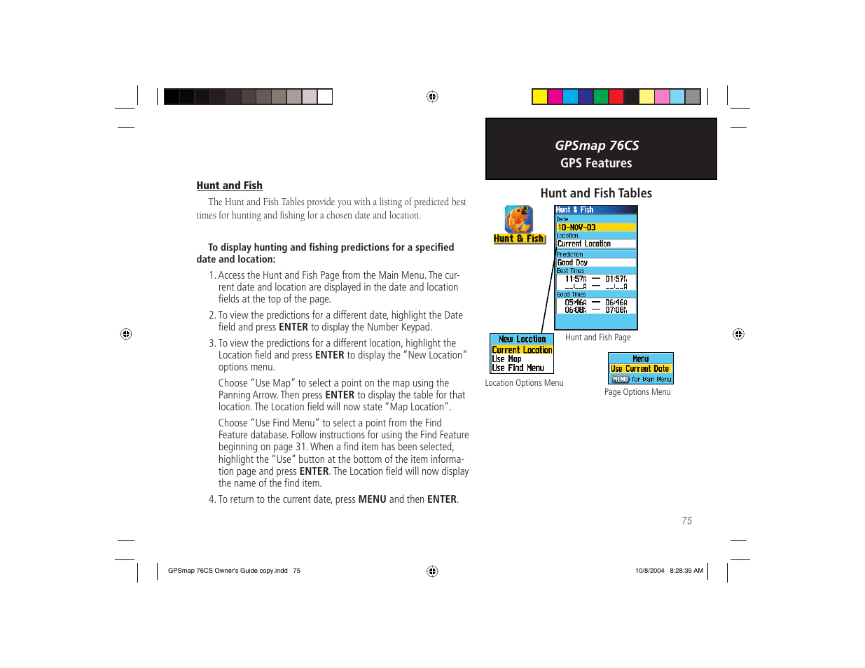 Garmin GPSMAP 76CS User Manual | Page 85 / 110