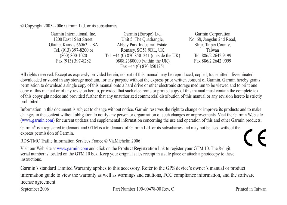 Garmin GTM 10 User Manual | Page 2 / 8