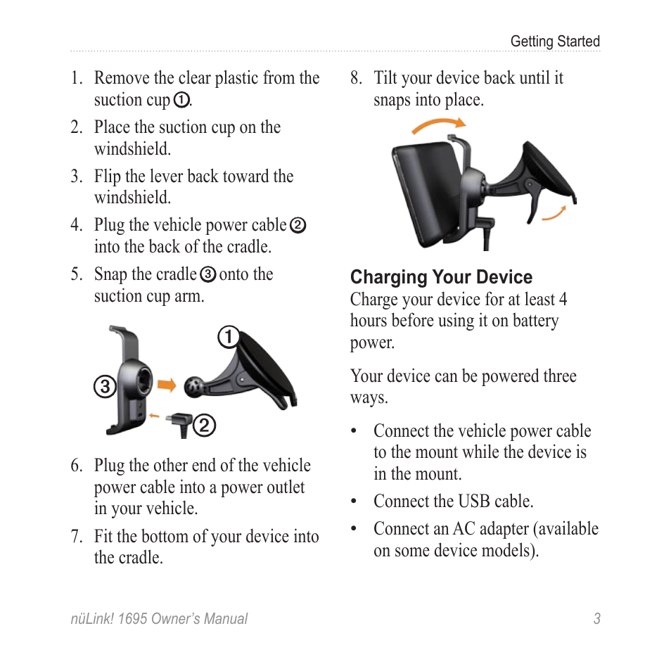Garmin nuLink! 1695 User Manual | Page 9 / 84