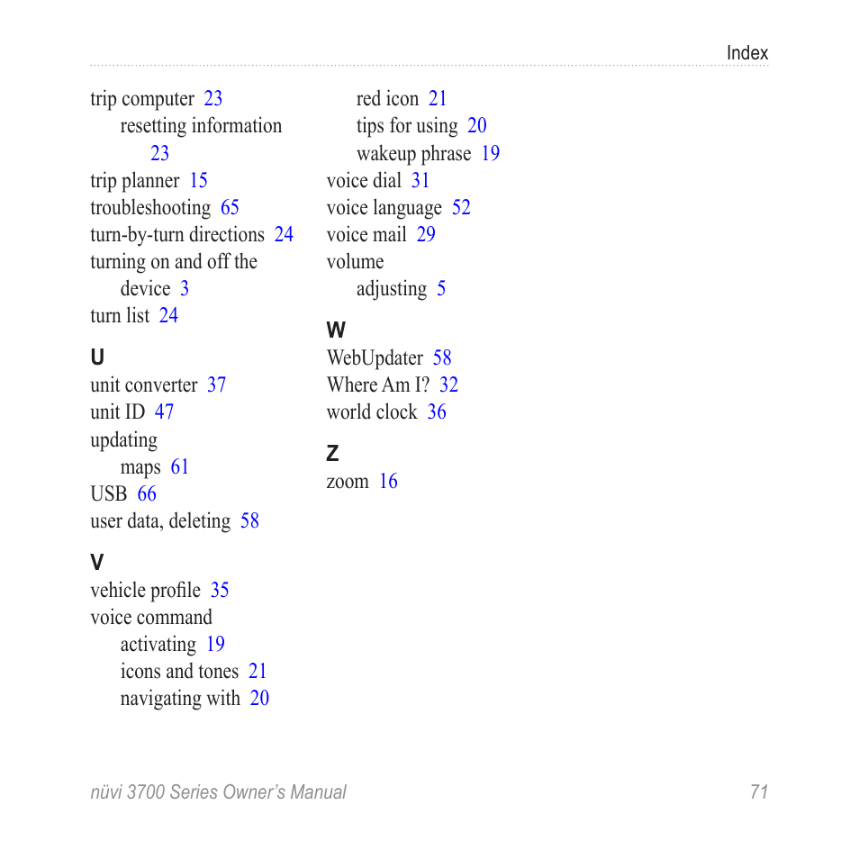 Garmin nuvi 3790T User Manual | Page 77 / 80