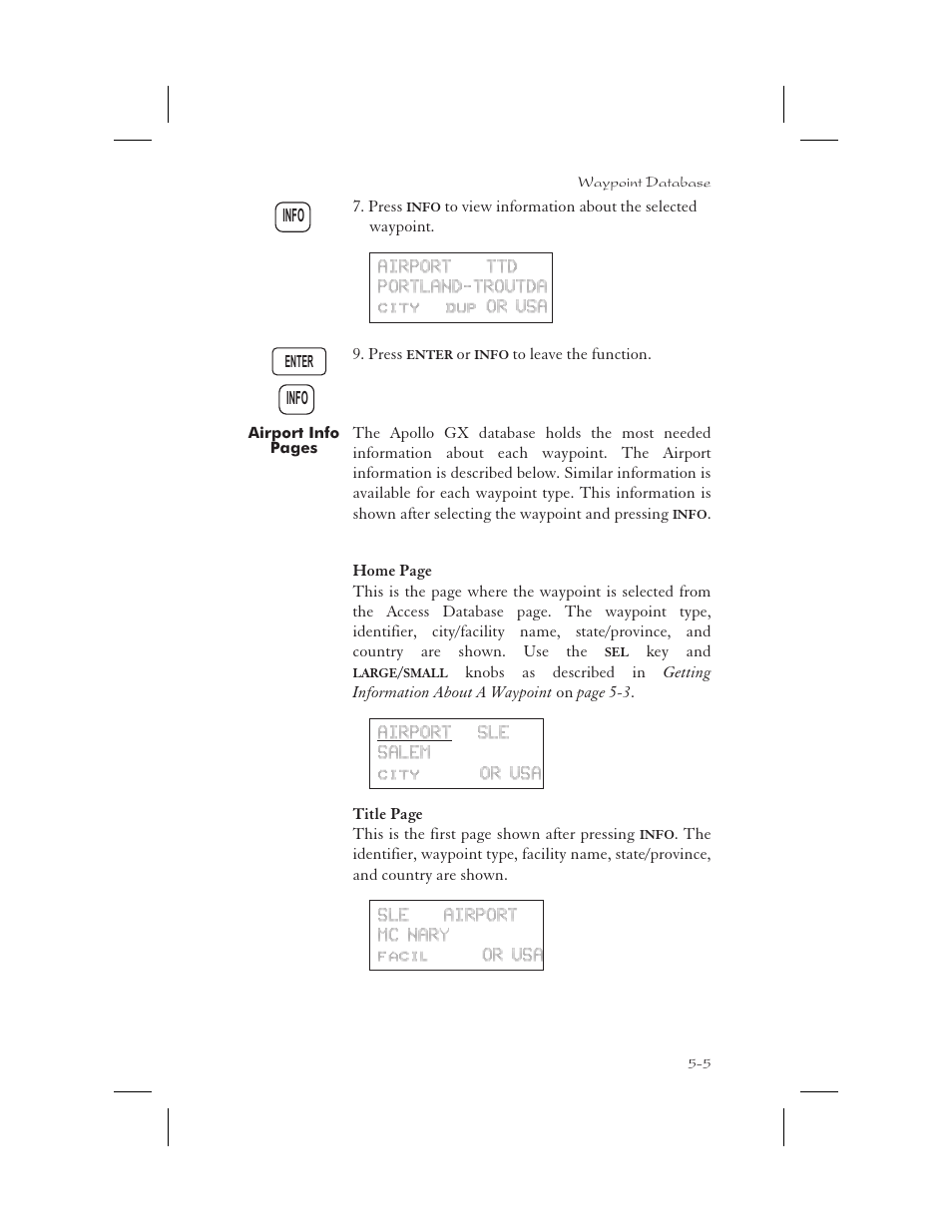 Garmin APOLLO GX65 User Manual | Page 115 / 336