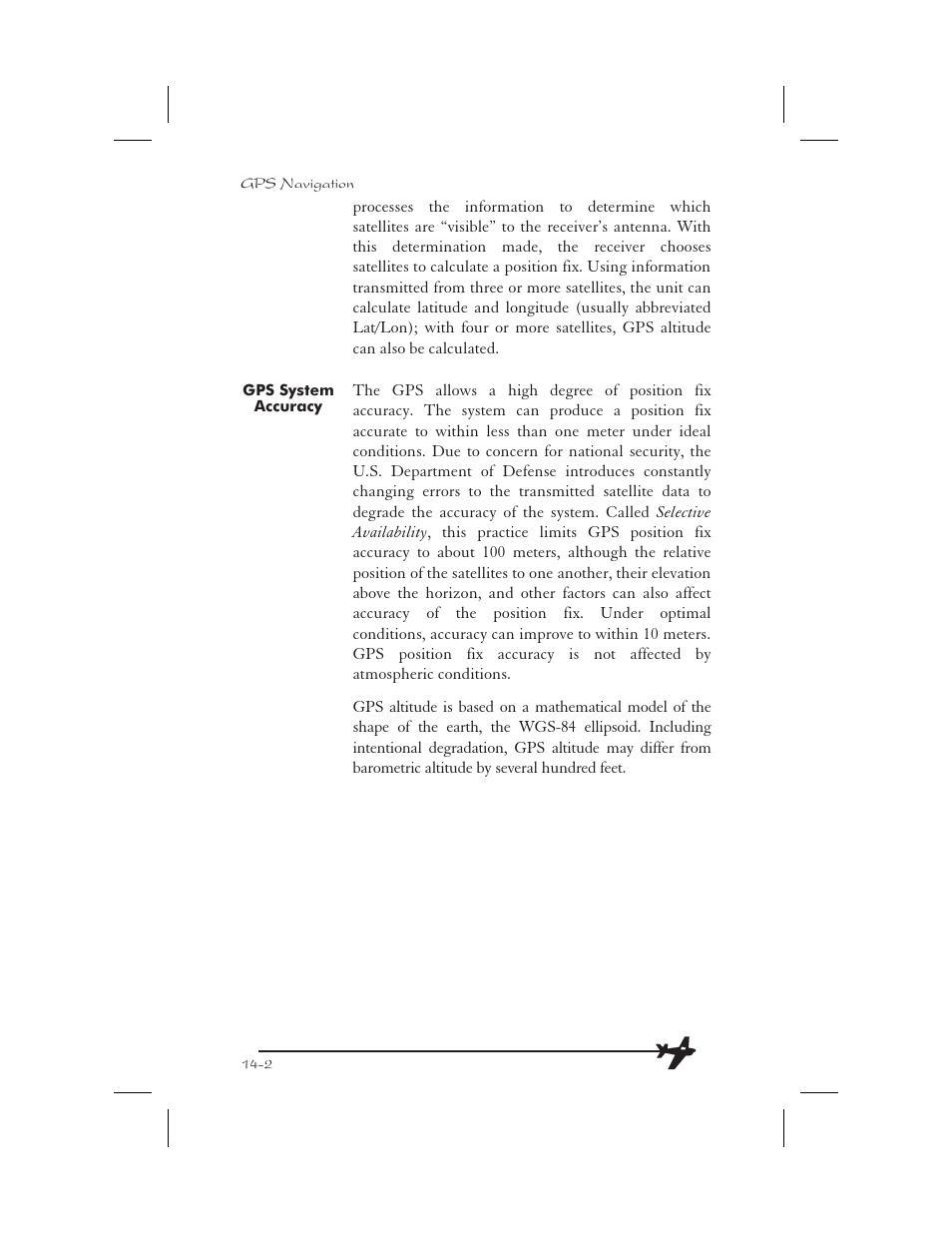 Accuracy 14-2 | Garmin APOLLO GX65 User Manual | Page 314 / 336