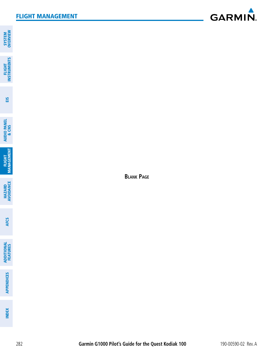 Flight management | Garmin G1000 Quest Kodiak User Manual | Page 294 / 500