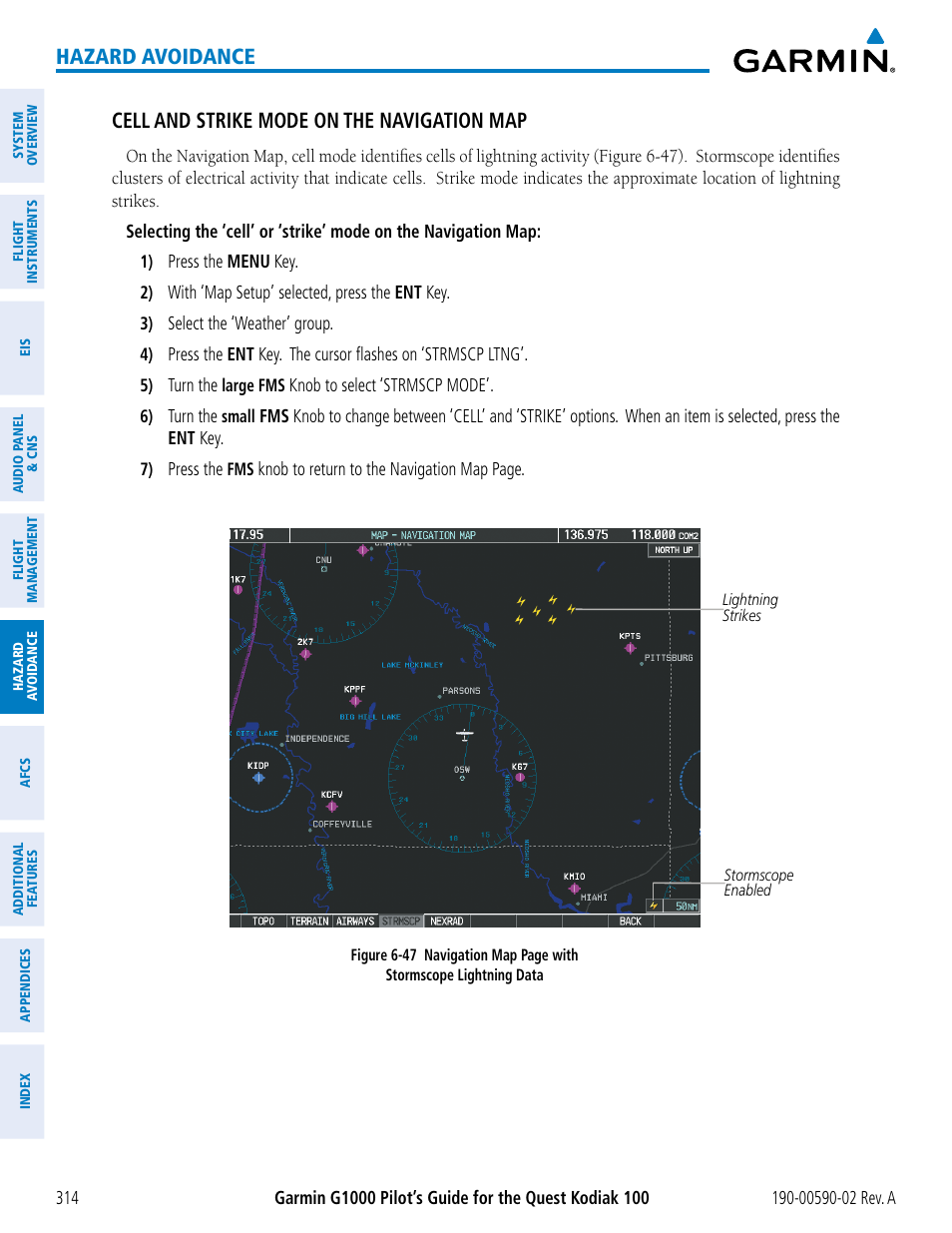 Garmin G1000 Quest Kodiak User Manual | Page 326 / 500