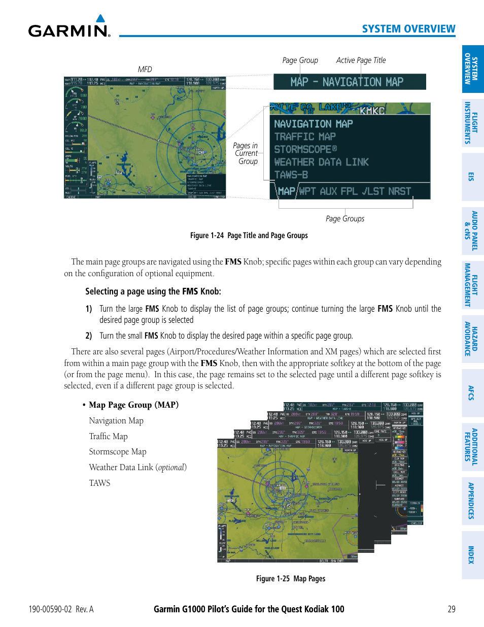 System overview | Garmin G1000 Quest Kodiak User Manual | Page 41 / 500