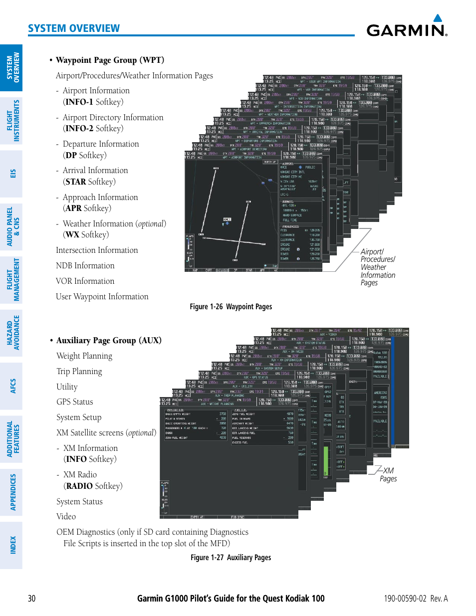 System overview | Garmin G1000 Quest Kodiak User Manual | Page 42 / 500