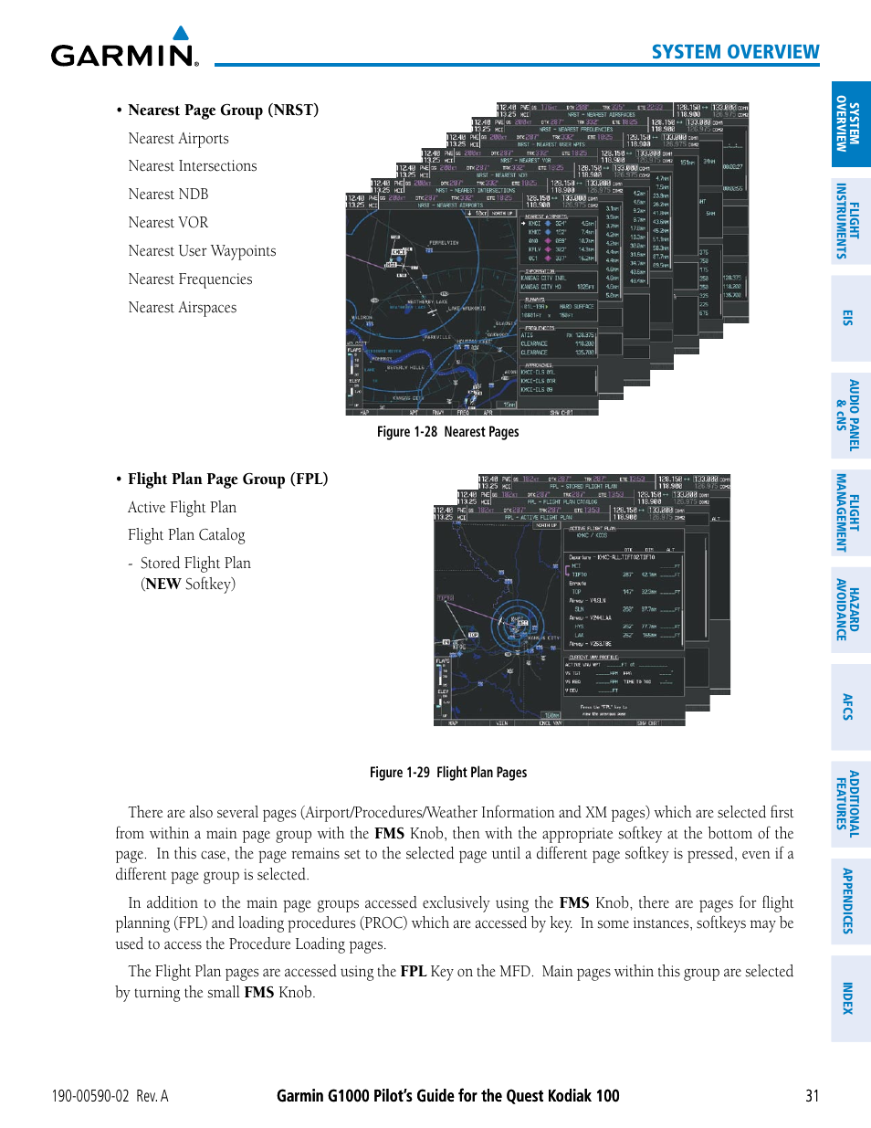 System overview | Garmin G1000 Quest Kodiak User Manual | Page 43 / 500