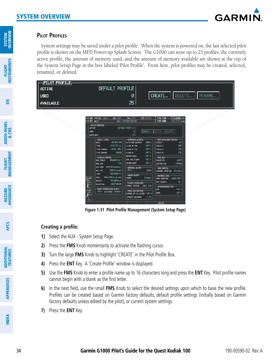 System overview | Garmin G1000 Quest Kodiak User Manual | Page 46 / 500