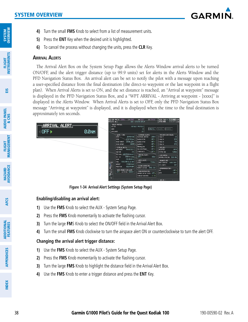 System overview | Garmin G1000 Quest Kodiak User Manual | Page 50 / 500