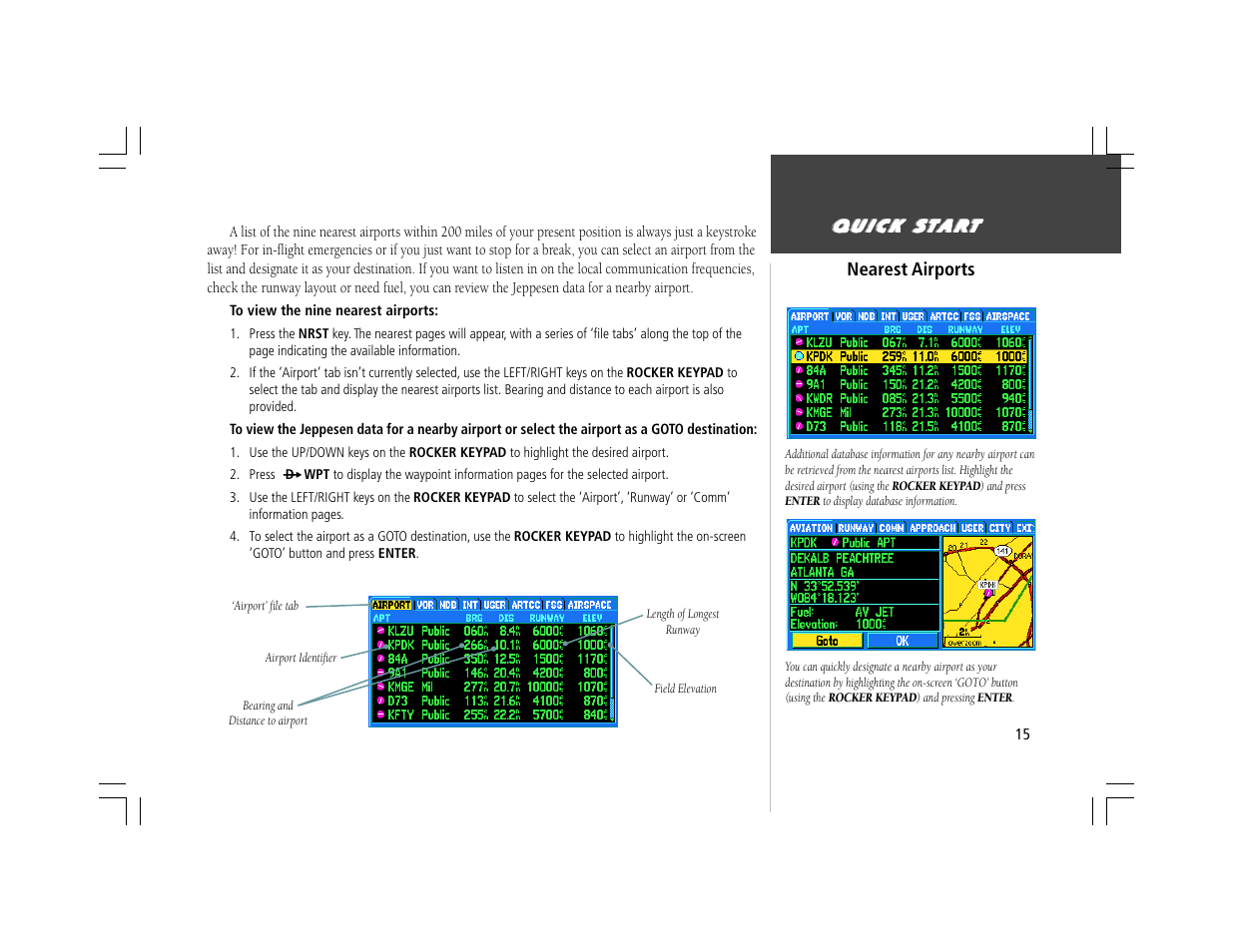 Garmin GPSMAP 295 User Manual | Page 15 / 16