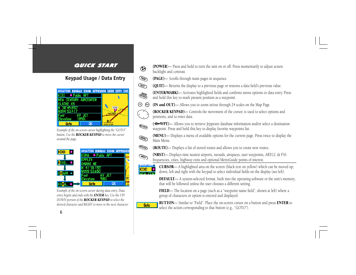 Garmin GPSMAP 295 User Manual | Page 6 / 16