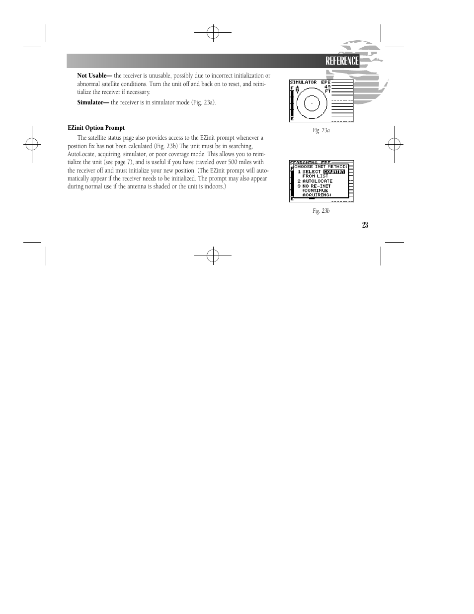 Reference | Garmin GPS II User Manual | Page 29 / 108