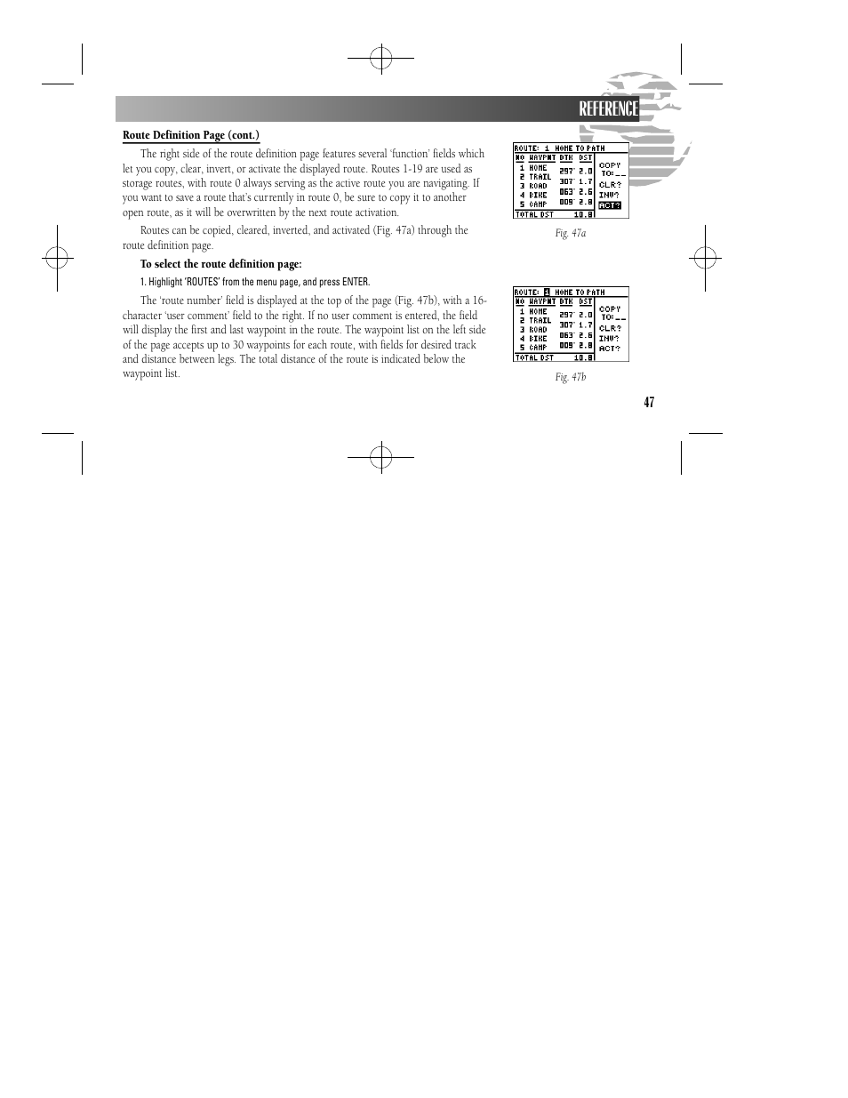 Reference | Garmin GPS II User Manual | Page 53 / 108