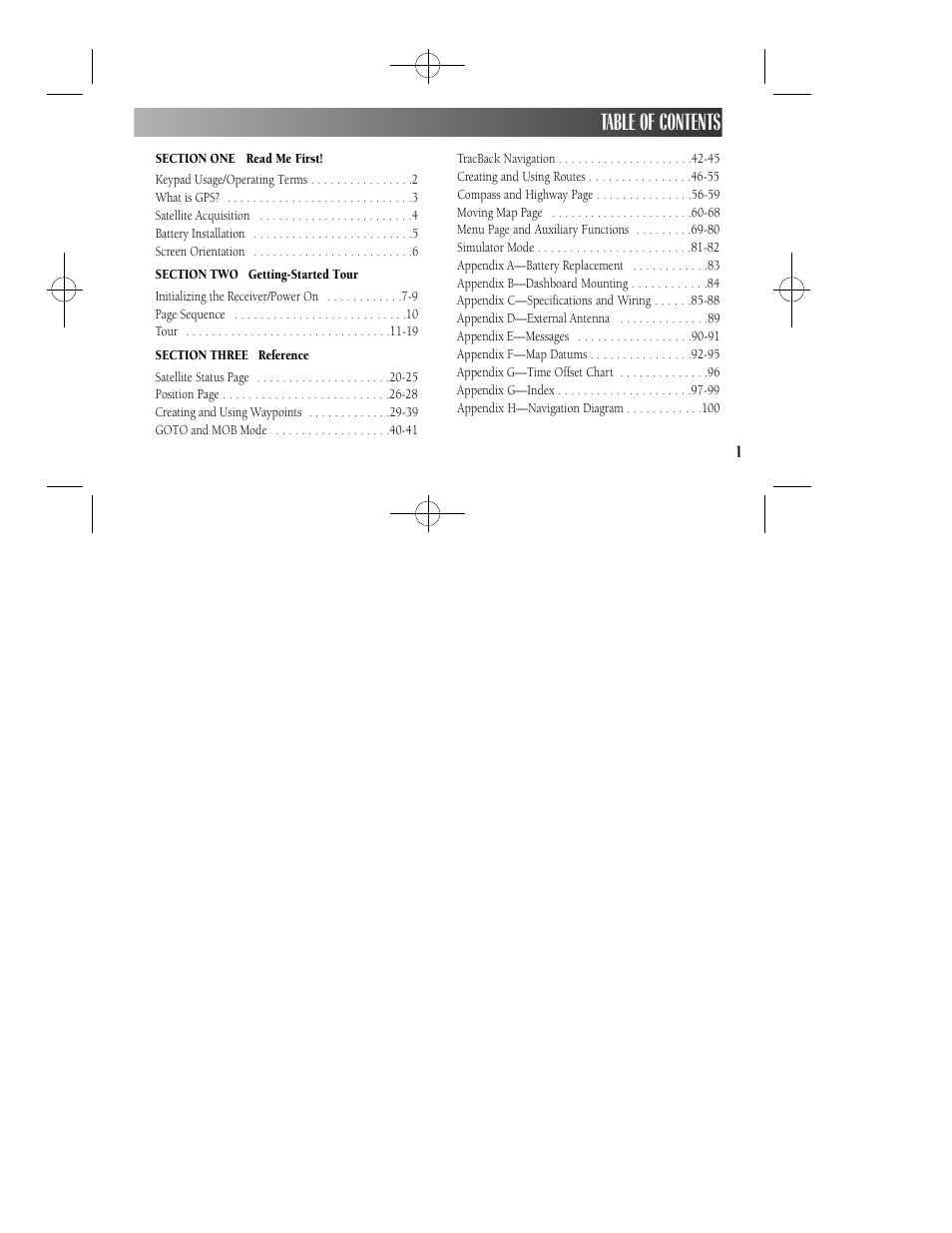 Garmin GPS II User Manual | Page 7 / 108