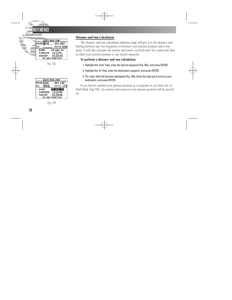 Reference | Garmin GPS II User Manual | Page 76 / 108