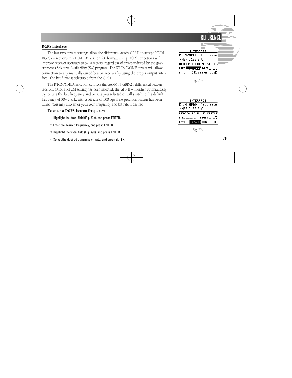 Reference | Garmin GPS II User Manual | Page 85 / 108