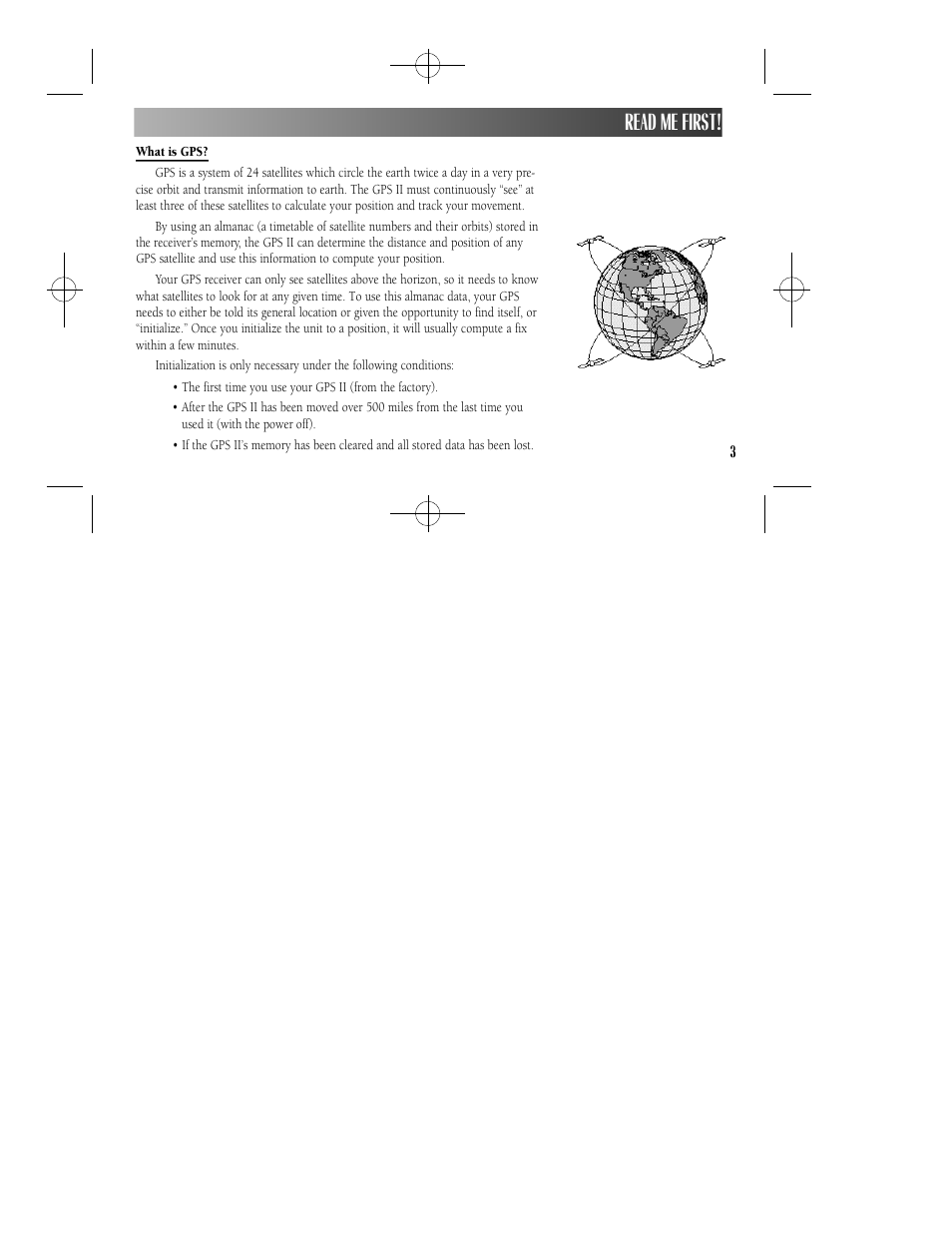 Read me first | Garmin GPS II User Manual | Page 9 / 108