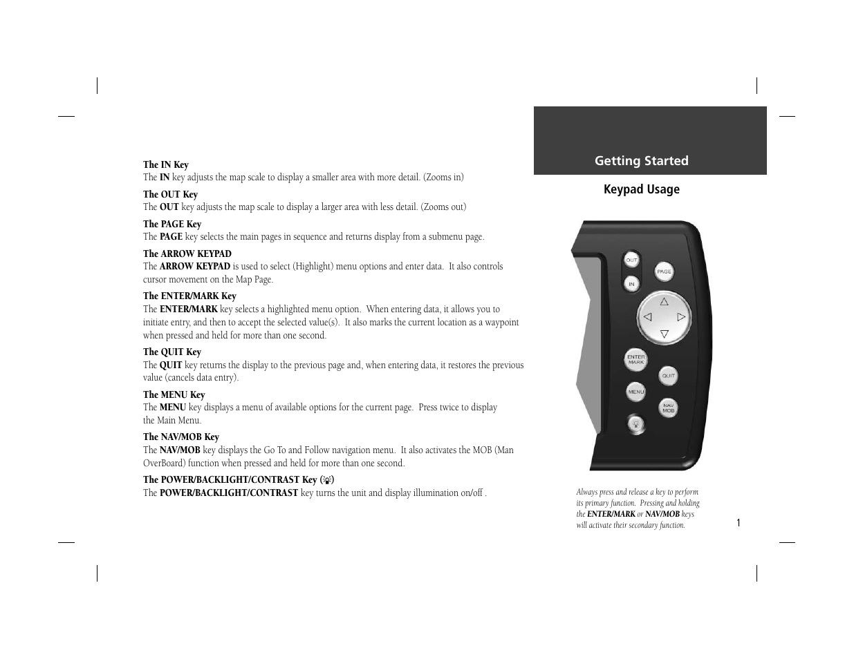 Garmin GPSMAP 162 User Manual | Page 10 / 99