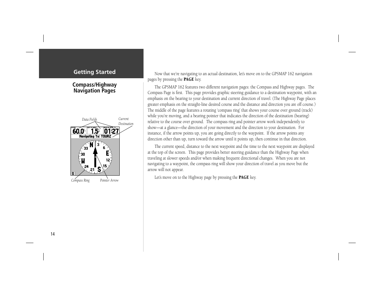 Garmin GPSMAP 162 User Manual | Page 23 / 99