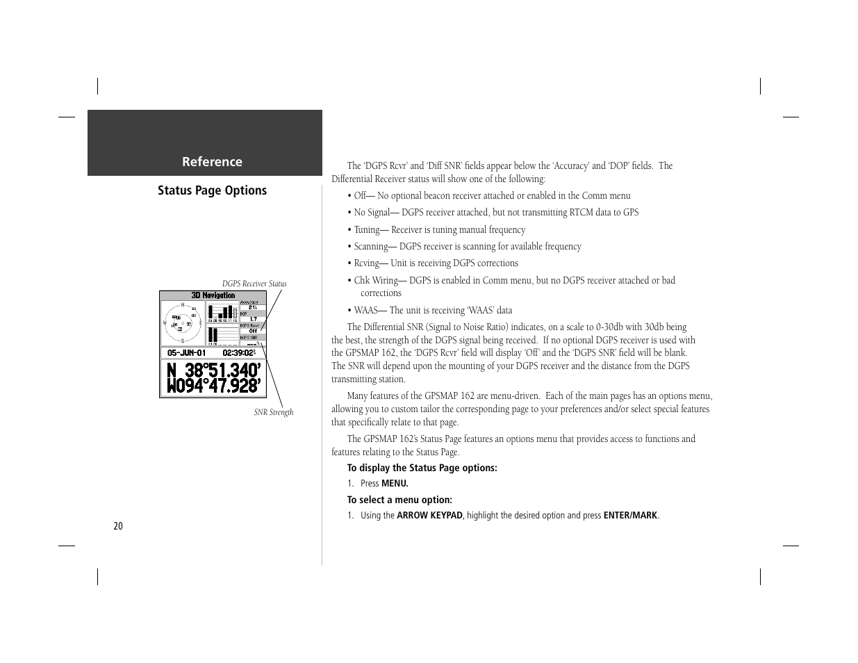 Garmin GPSMAP 162 User Manual | Page 29 / 99