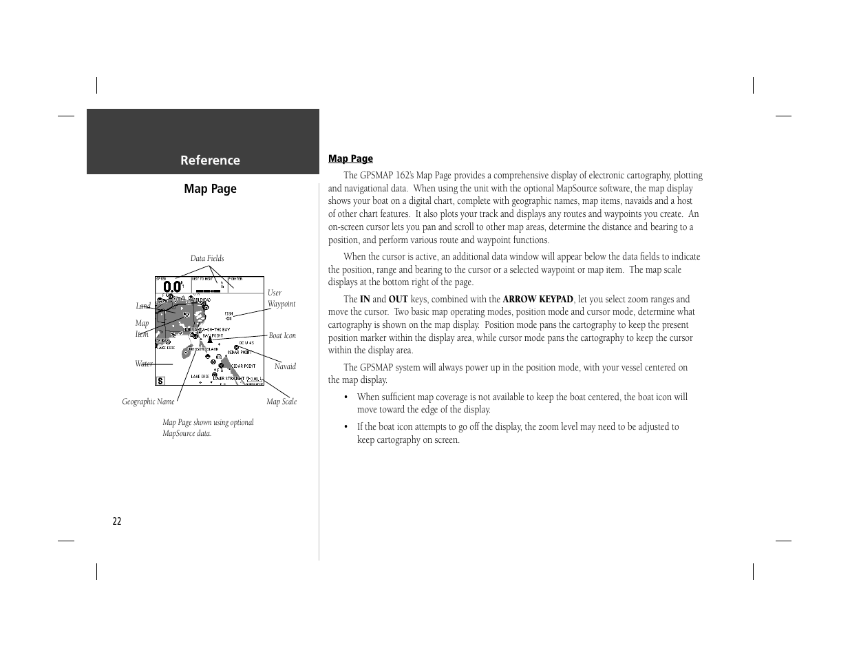 Garmin GPSMAP 162 User Manual | Page 31 / 99