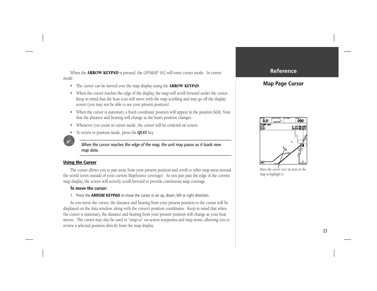 Garmin GPSMAP 162 User Manual | Page 32 / 99