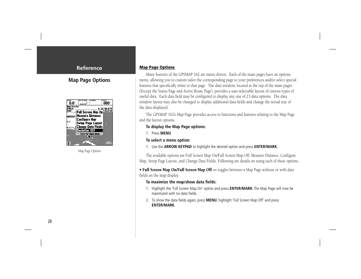 Garmin GPSMAP 162 User Manual | Page 37 / 99