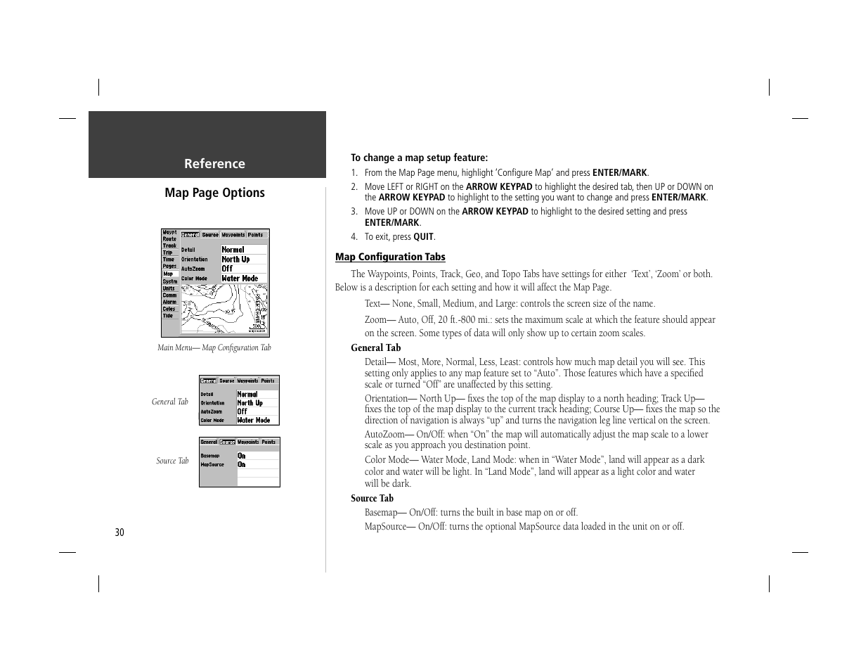 Garmin GPSMAP 162 User Manual | Page 39 / 99