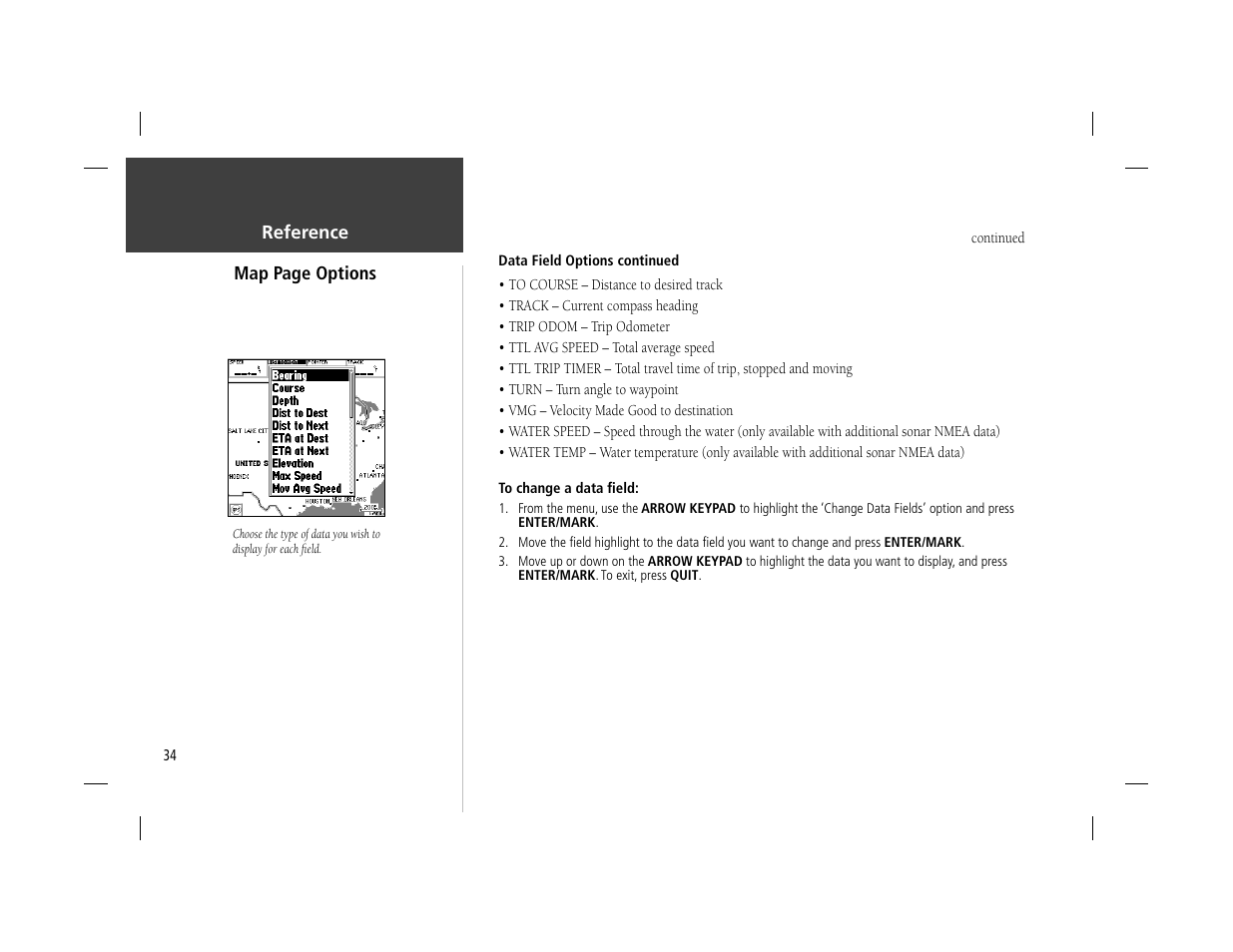 Garmin GPSMAP 162 User Manual | Page 43 / 99