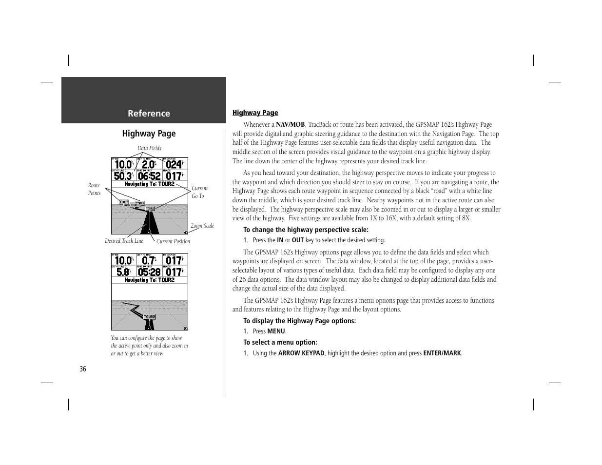 Garmin GPSMAP 162 User Manual | Page 45 / 99