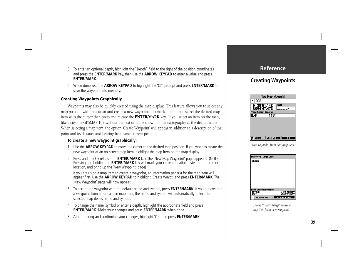 Garmin GPSMAP 162 User Manual | Page 48 / 99