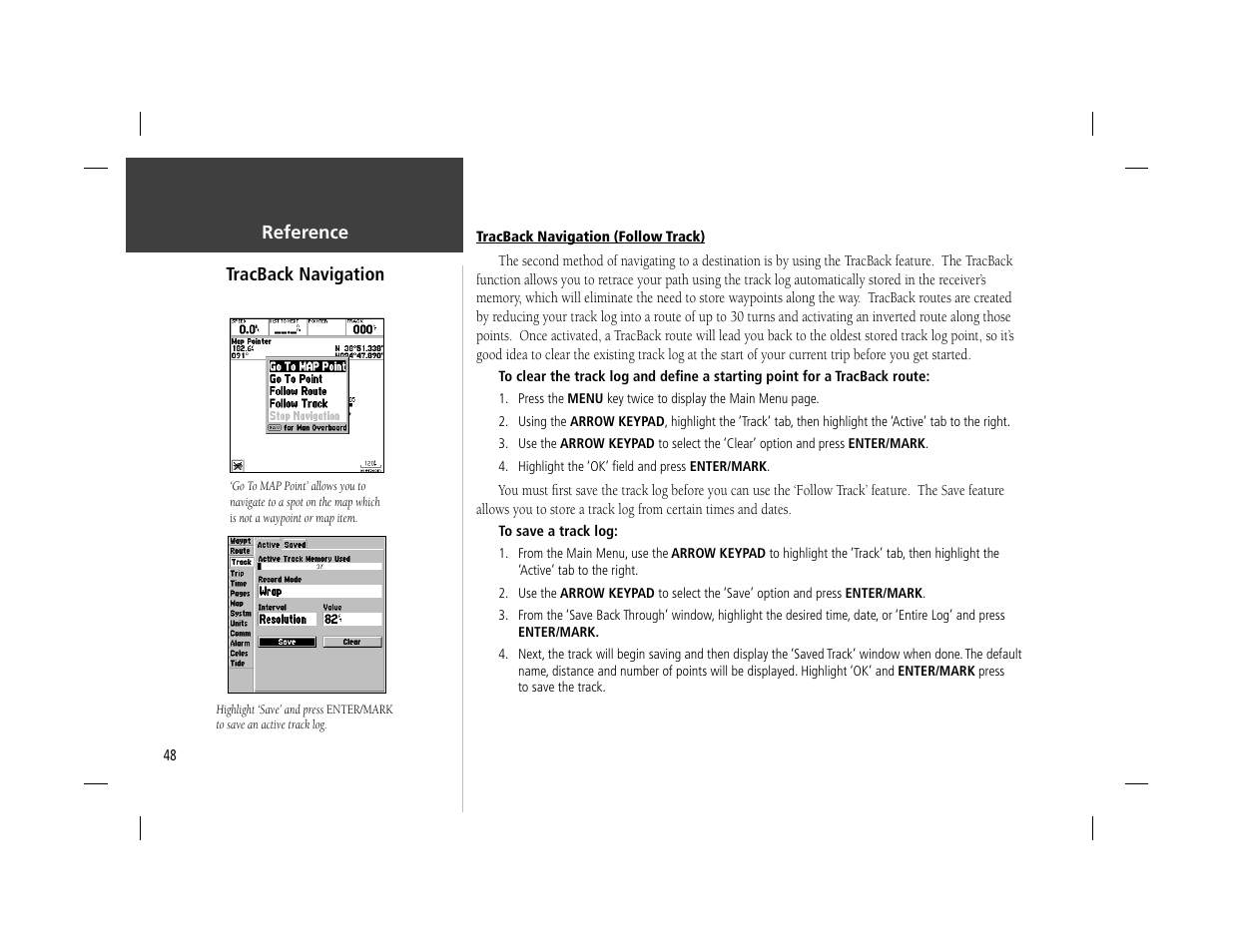 Garmin GPSMAP 162 User Manual | Page 57 / 99