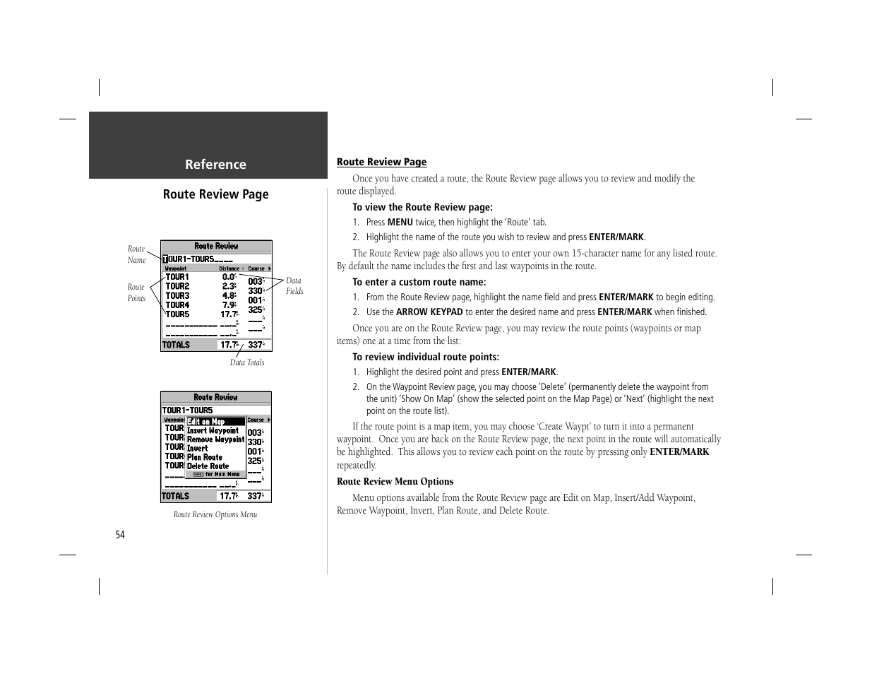 Garmin GPSMAP 162 User Manual | Page 63 / 99