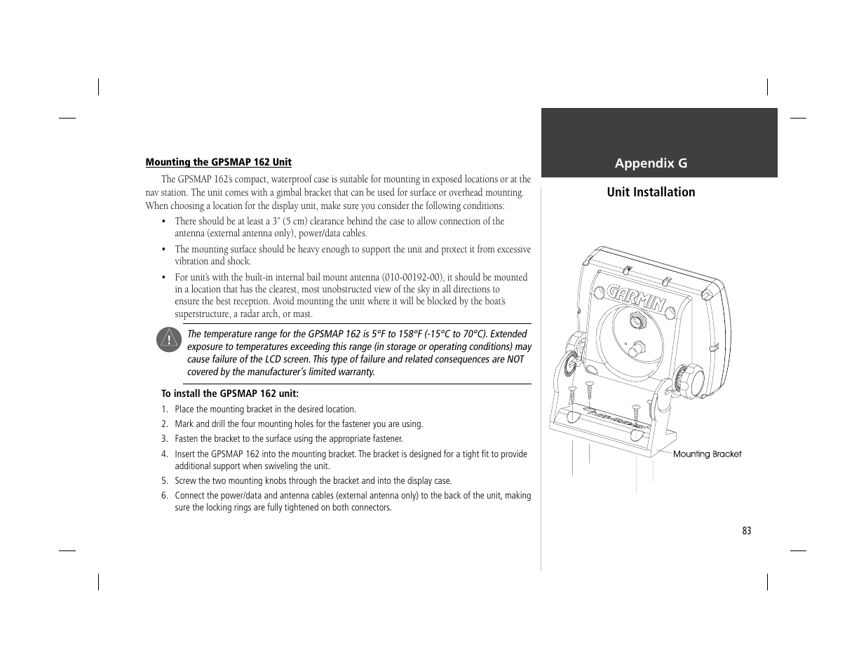 Garmin GPSMAP 162 User Manual | Page 92 / 99