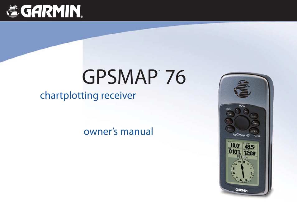 Garmin GPSMAP 76 User Manual | 86 pages