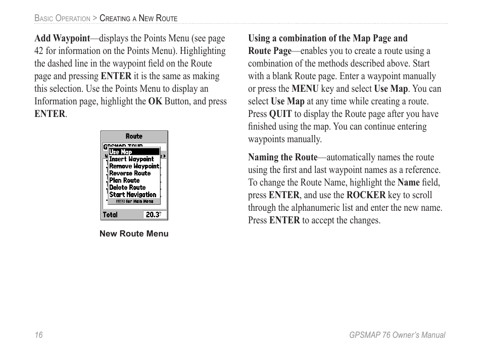 Garmin GPSMAP 76 User Manual | Page 22 / 86