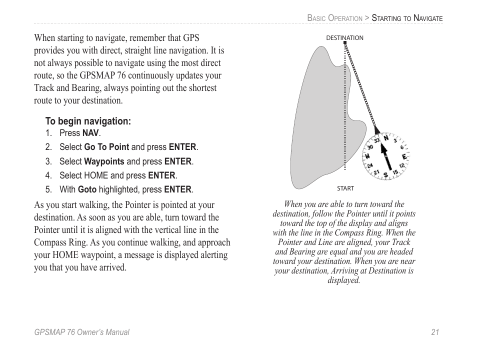 Garmin GPSMAP 76 User Manual | Page 27 / 86