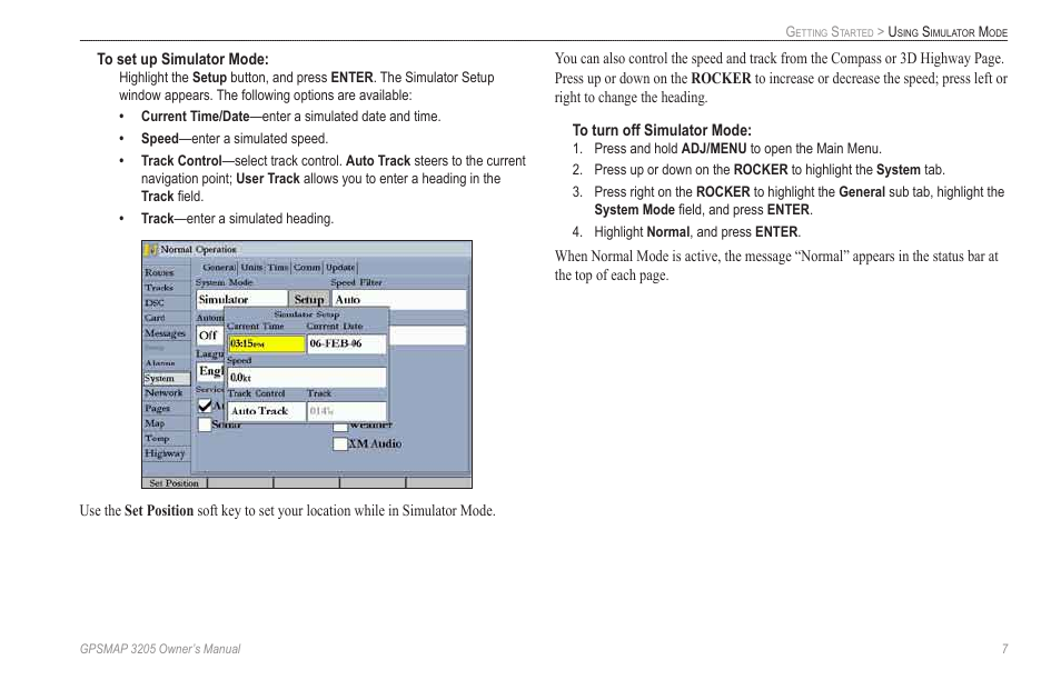 Garmin GPSMAP 3205 User Manual | Page 15 / 126