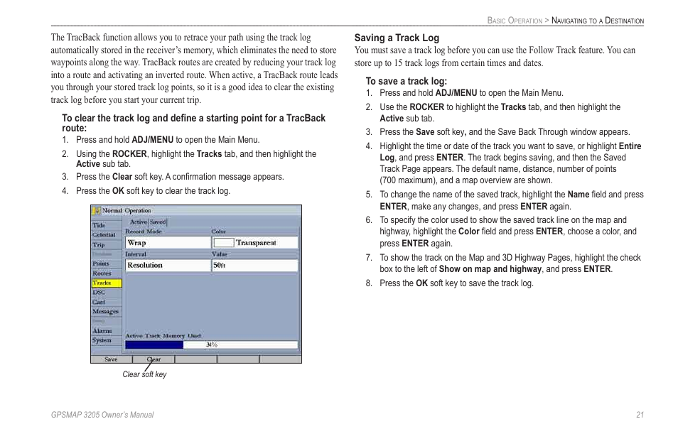 Garmin GPSMAP 3205 User Manual | Page 29 / 126