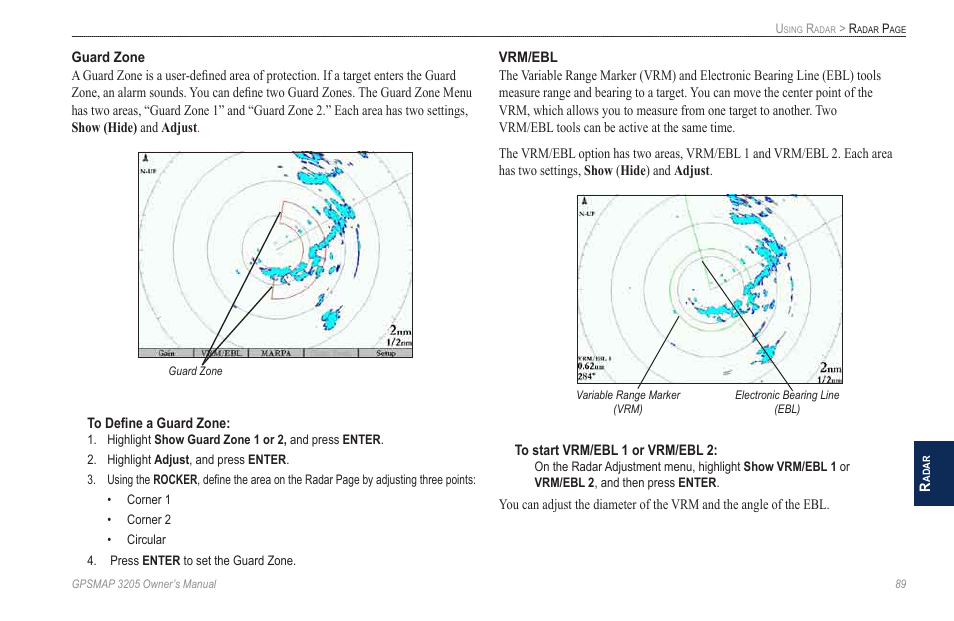 Garmin GPSMAP 3205 User Manual | Page 97 / 126