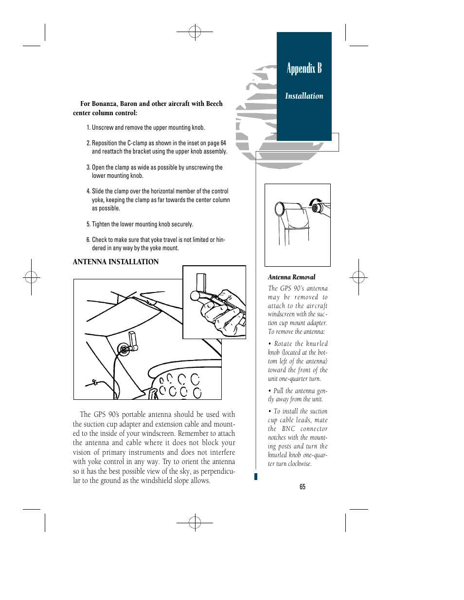 Appendix b | Garmin GPS 90 User Manual | Page 73 / 92