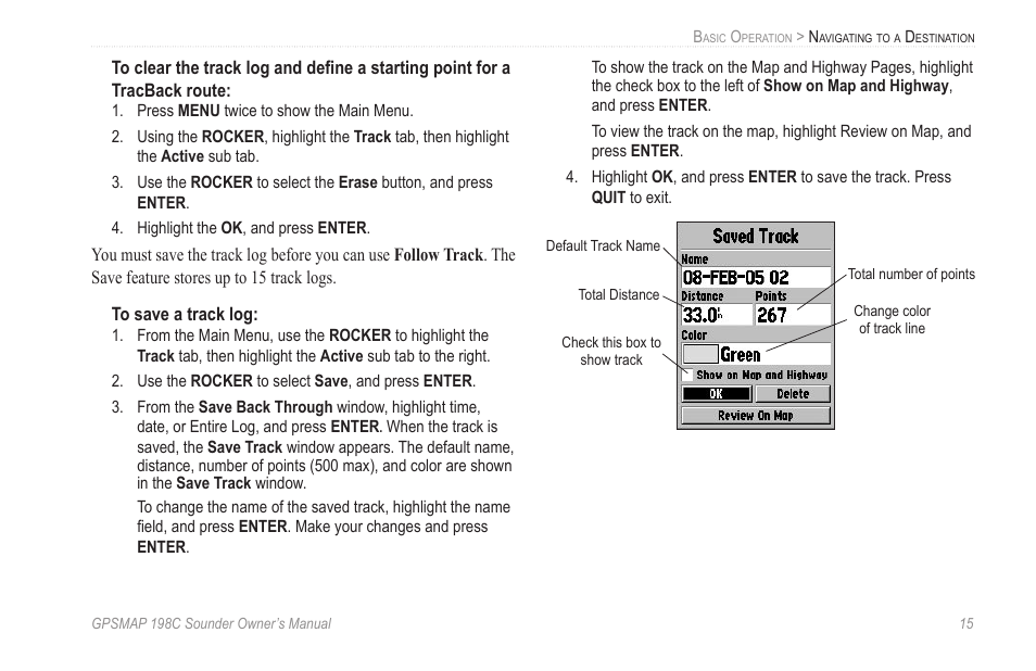 Garmin GPSMAP 198C Sounder User Manual | Page 21 / 126