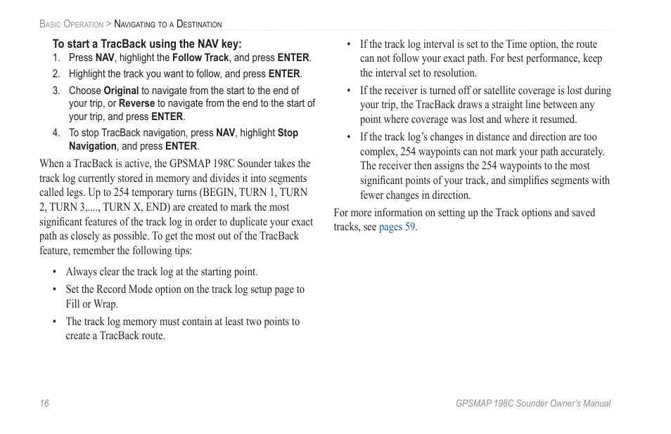 Garmin GPSMAP 198C Sounder User Manual | Page 22 / 126