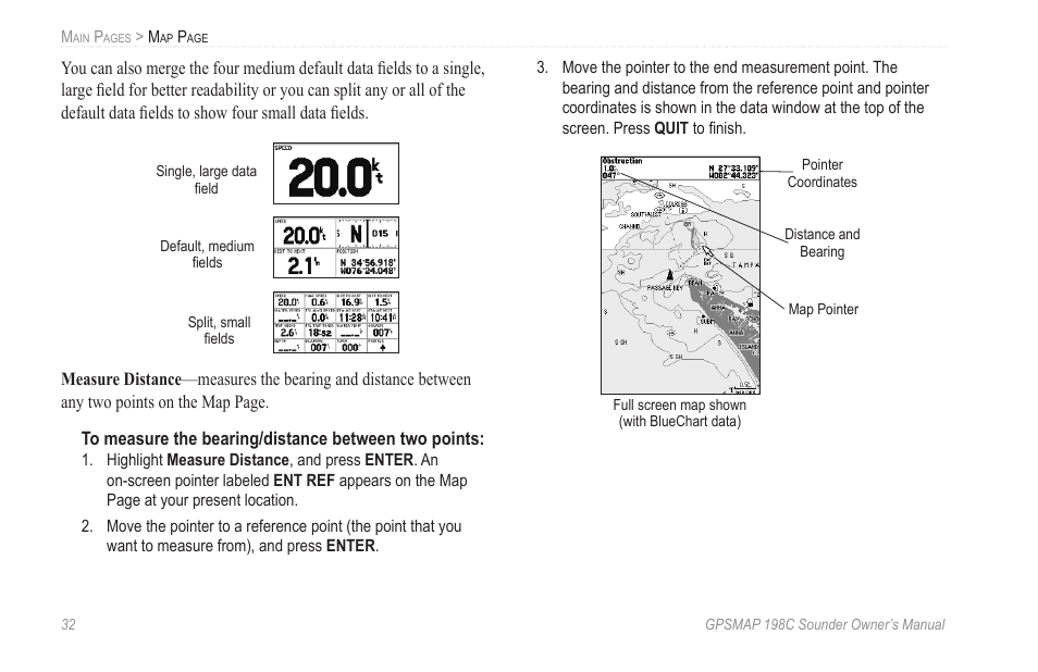 Garmin GPSMAP 198C Sounder User Manual | Page 38 / 126