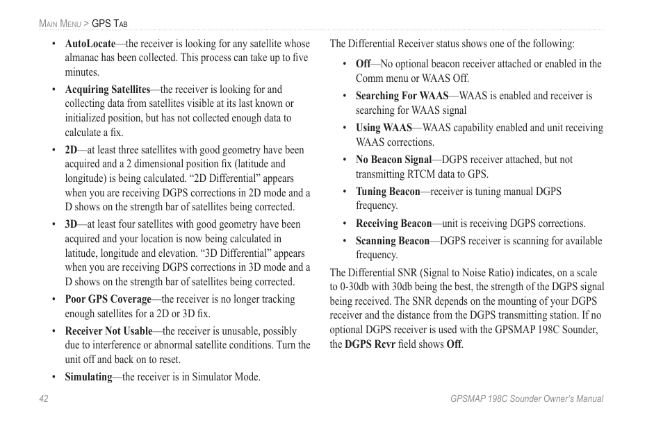 Garmin GPSMAP 198C Sounder User Manual | Page 48 / 126