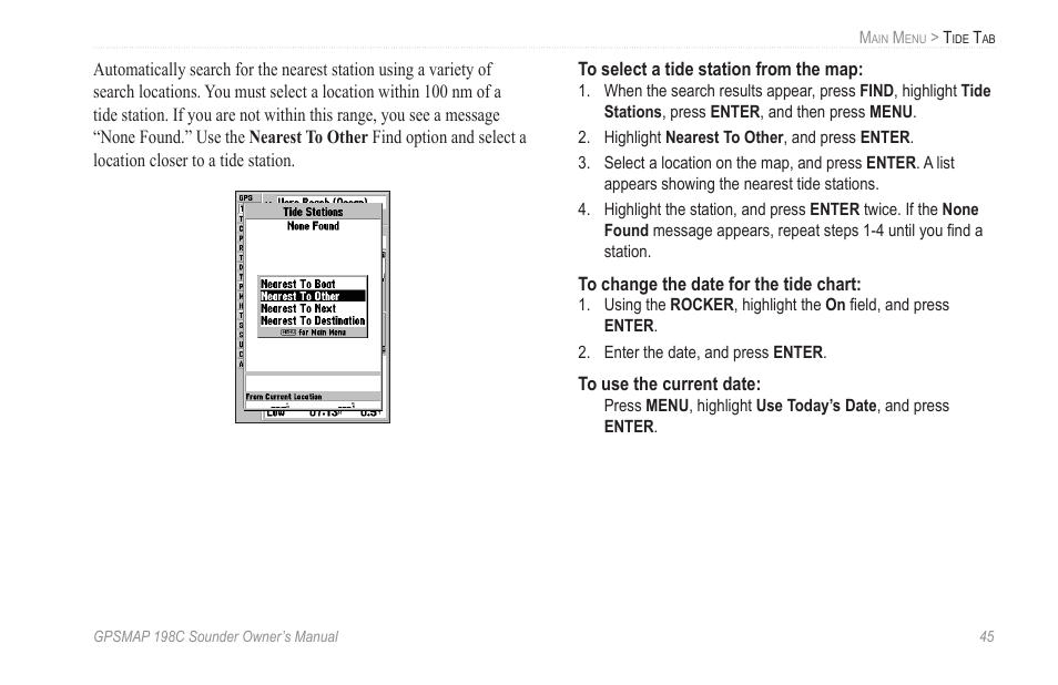 Garmin GPSMAP 198C Sounder User Manual | Page 51 / 126