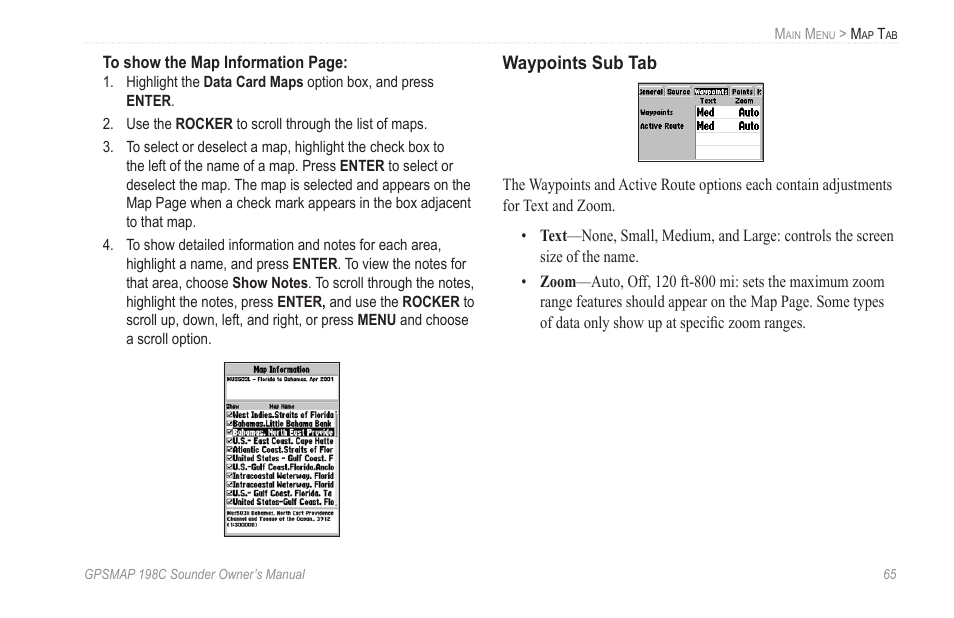 Garmin GPSMAP 198C Sounder User Manual | Page 71 / 126