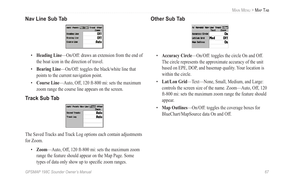 Garmin GPSMAP 198C Sounder User Manual | Page 73 / 126