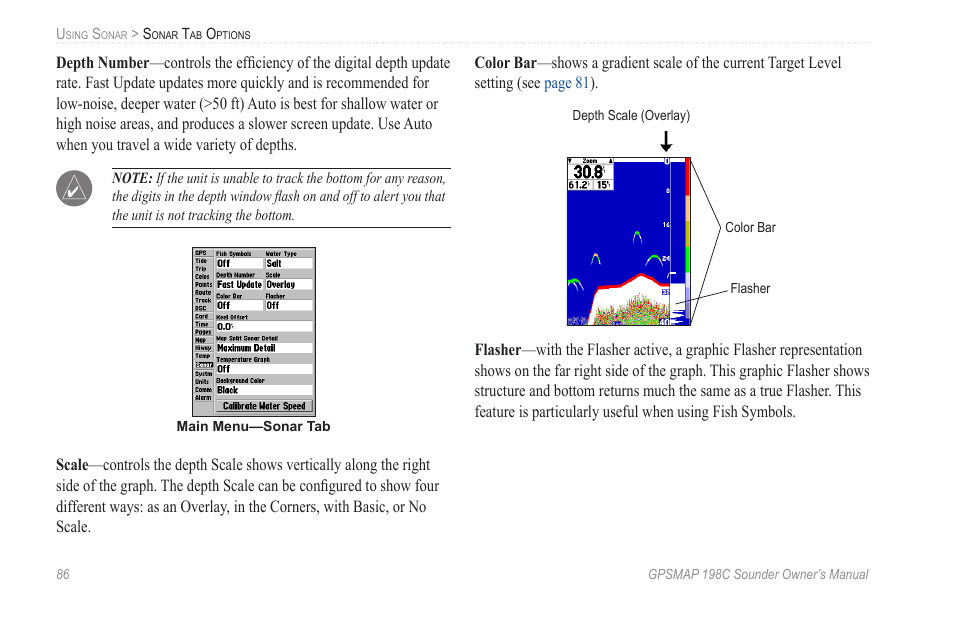 Garmin GPSMAP 198C Sounder User Manual | Page 92 / 126
