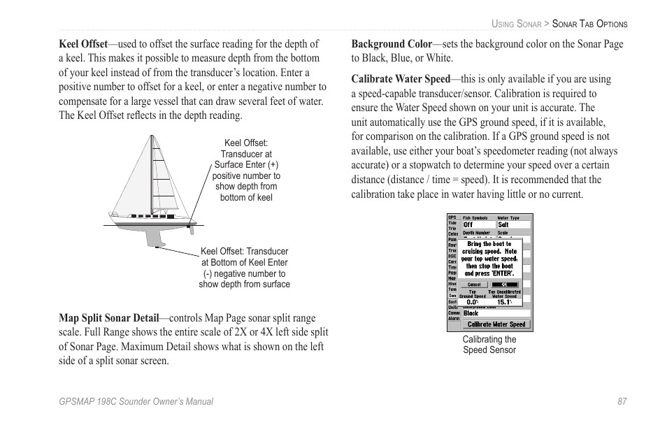 Garmin GPSMAP 198C Sounder User Manual | Page 93 / 126